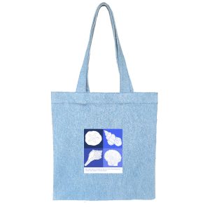 Cotten Totebag Blue Jean 3 | هیدورا